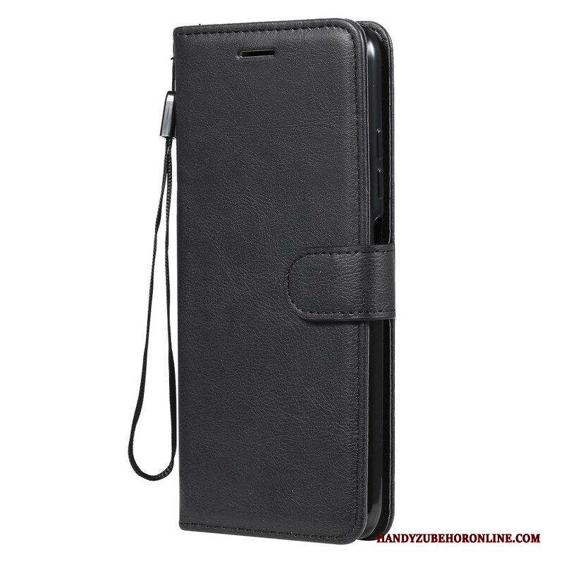 Flip Case Für Xiaomi Redmi Note 10 5G Einfarbig