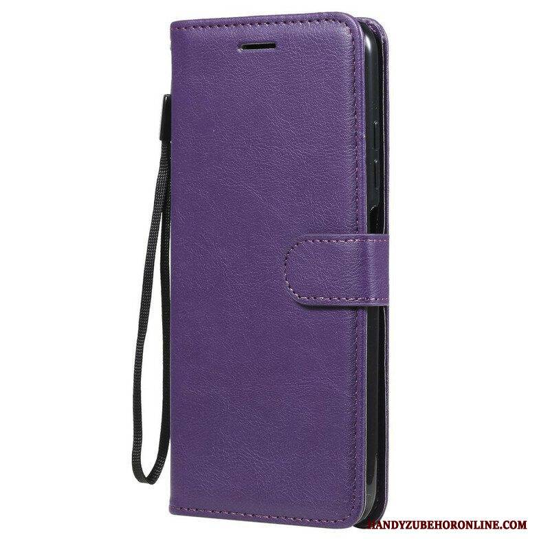 Flip Case Für Xiaomi Redmi Note 10 5G Einfarbig