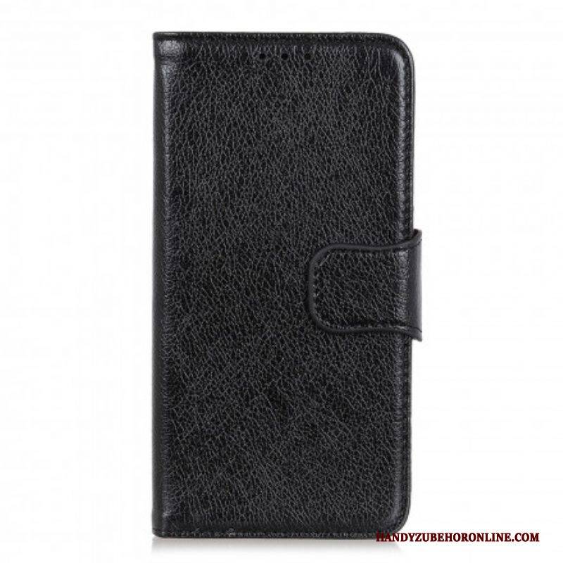 Flip Case Für Xiaomi Redmi Note 10 5G Gespaltenes Nappaleder