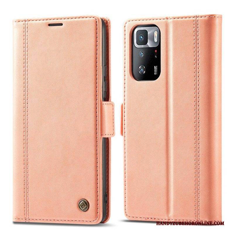 Flip Case Für Xiaomi Redmi Note 10 Pro Doppelverschluss Lc.imeeke