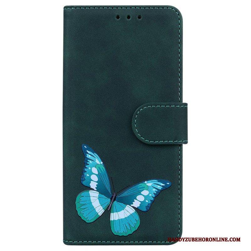 Flip Case Für Xiaomi Redmi Note 10 Pro Hautberührender Schmetterling
