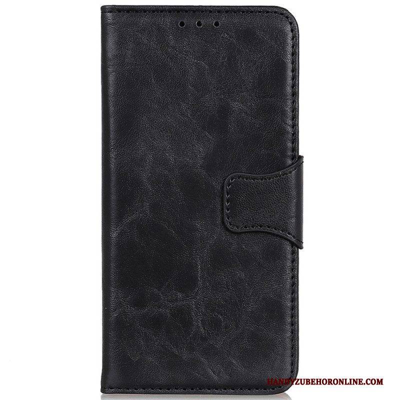 Flip Case Für Xiaomi Redmi Note 11 / 11S Flip Case Texturierte Magnetische Klappe