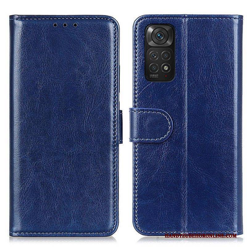 Flip Case Für Xiaomi Redmi Note 11 / 11S Gefrorene Finesse