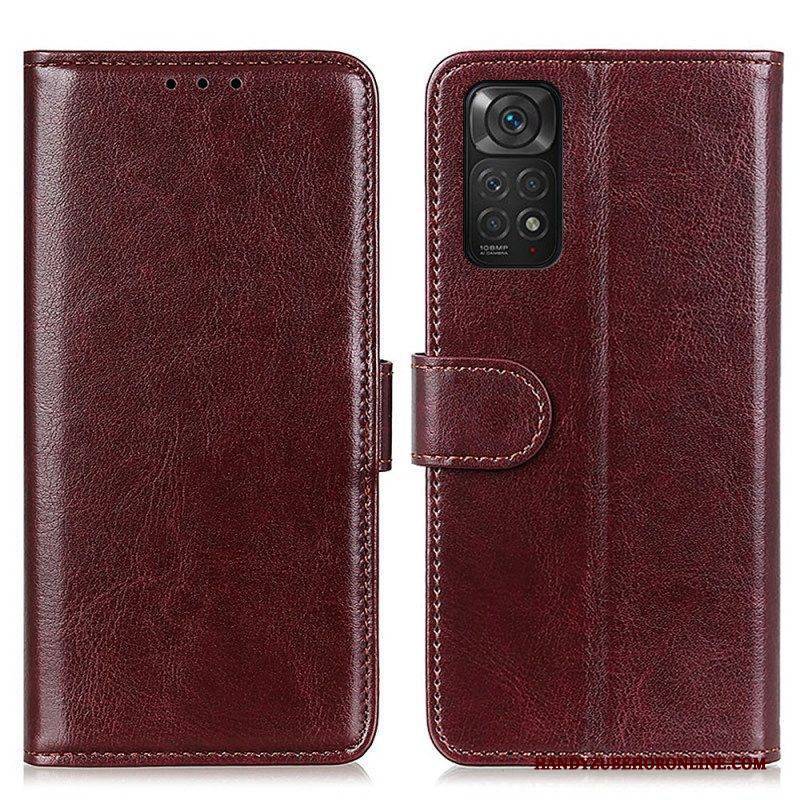 Flip Case Für Xiaomi Redmi Note 11 / 11S Gefrorene Finesse