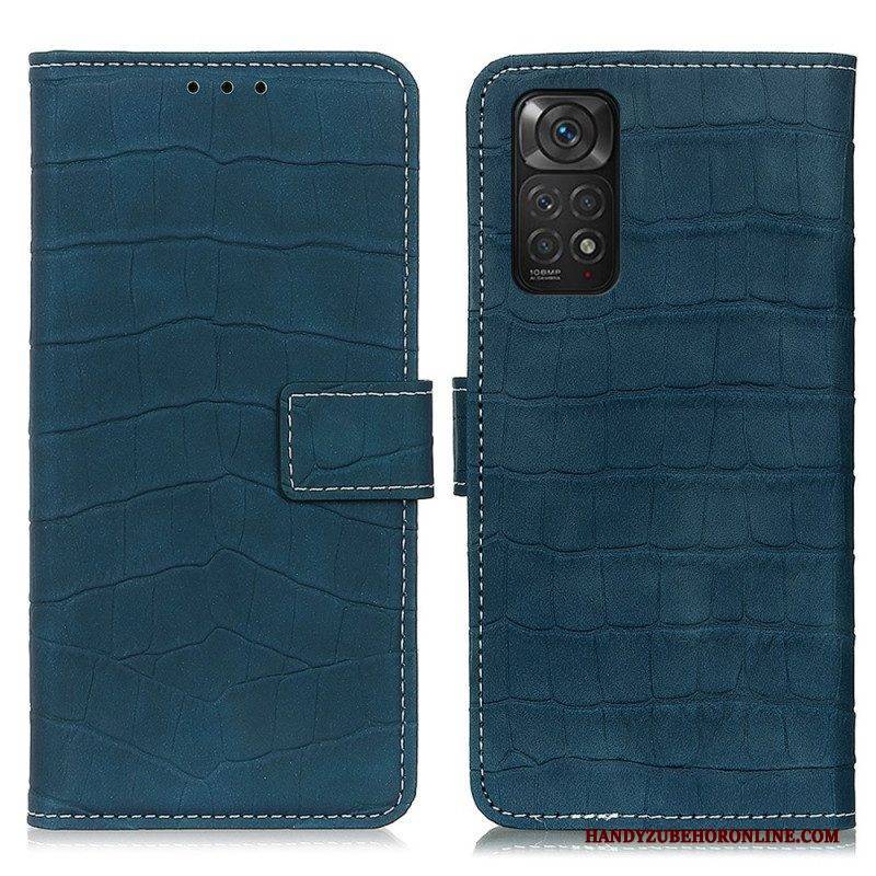 Flip Case Für Xiaomi Redmi Note 11 / 11S Krokodilkraft