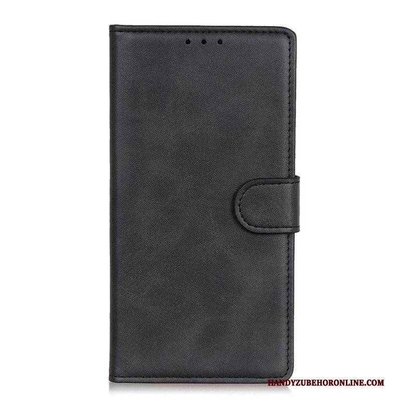 Flip Case Für Xiaomi Redmi Note 11 / 11S Retro-mattledereffekt