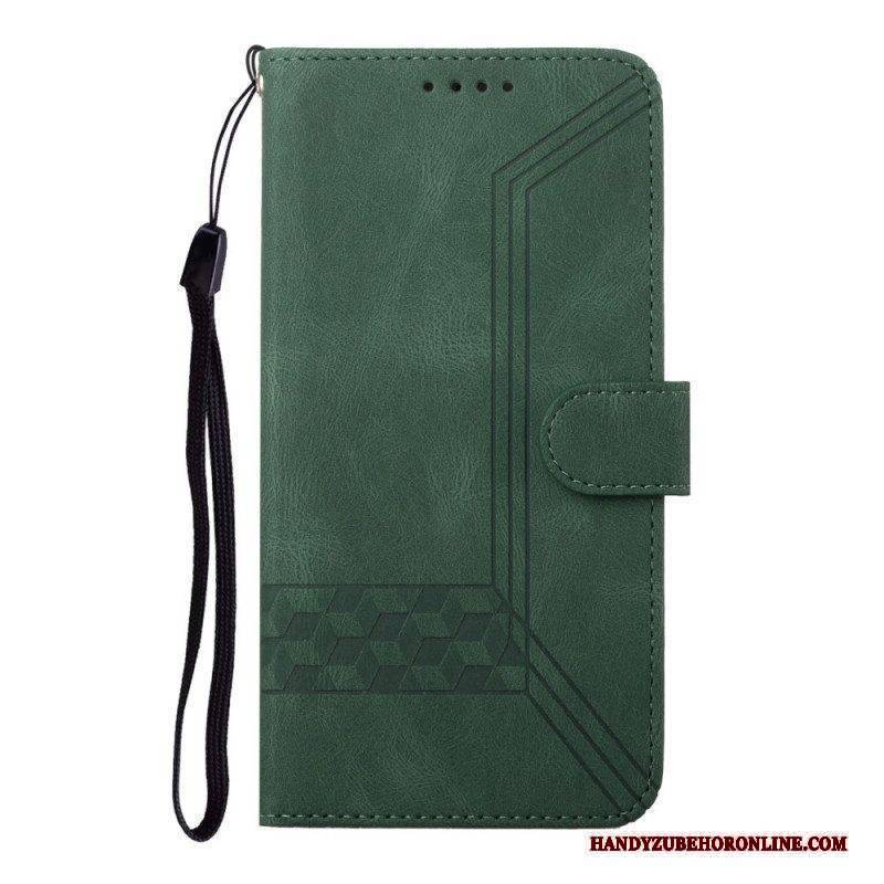 Flip Case Für Xiaomi Redmi Note 11 Pro / 11 Pro 5G Fries-ledereffekt