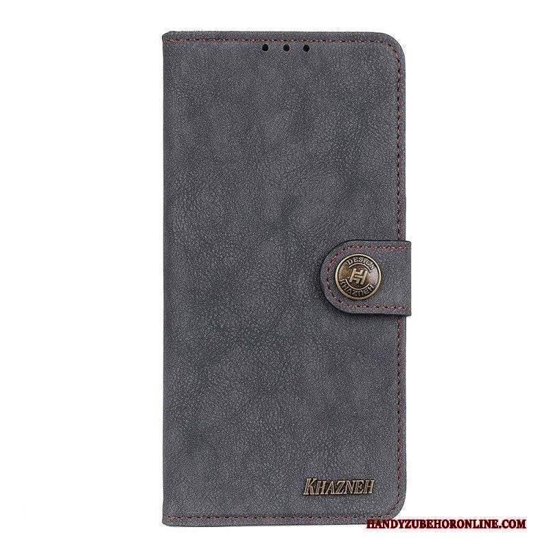 Flip Case Für Xiaomi Redmi Note 11 Pro / 11 Pro 5G Khazneh Retro-split-kunstleder