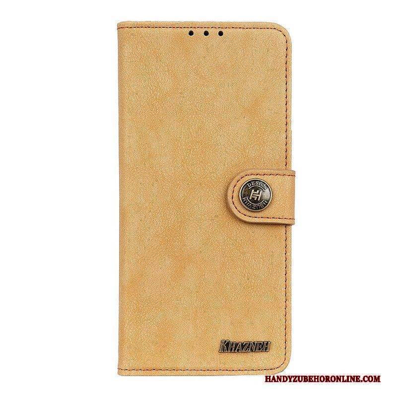Flip Case Für Xiaomi Redmi Note 11 Pro / 11 Pro 5G Khazneh Retro-split-kunstleder