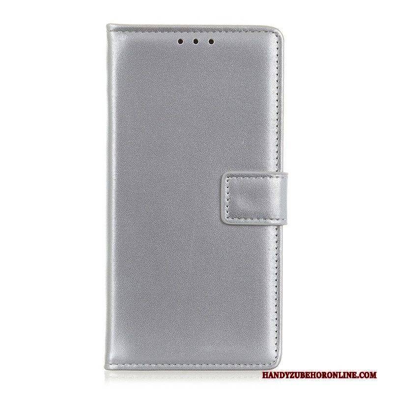 Flip Case Für Xiaomi Redmi Note 11 Pro / 11 Pro 5G Schlichtes Kunstleder