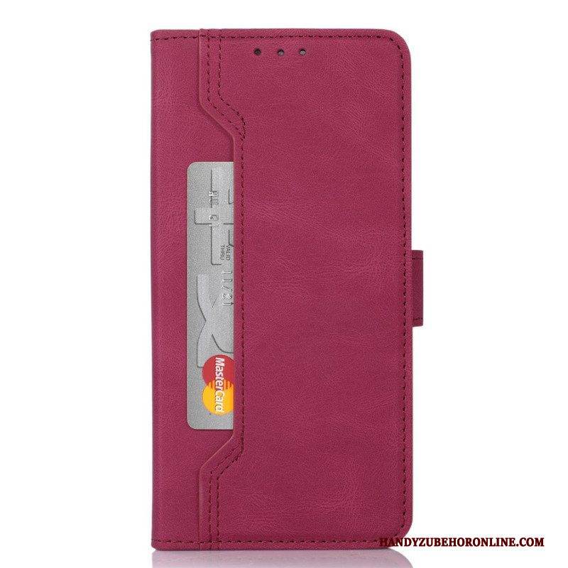 Flip Case Für Xiaomi Redmi Note 11 Pro Plus 5G Kartenhalter Vorne