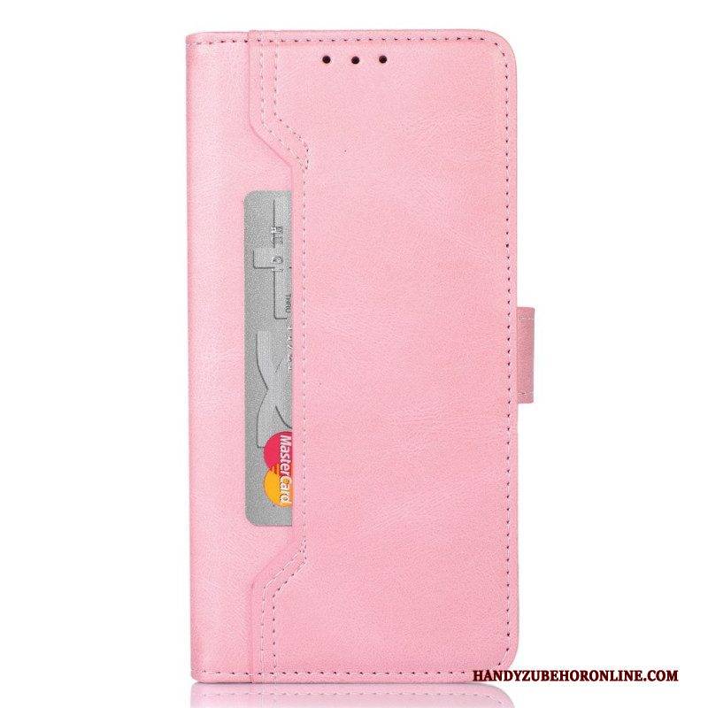 Flip Case Für Xiaomi Redmi Note 11 Pro Plus 5G Kartenhalter Vorne