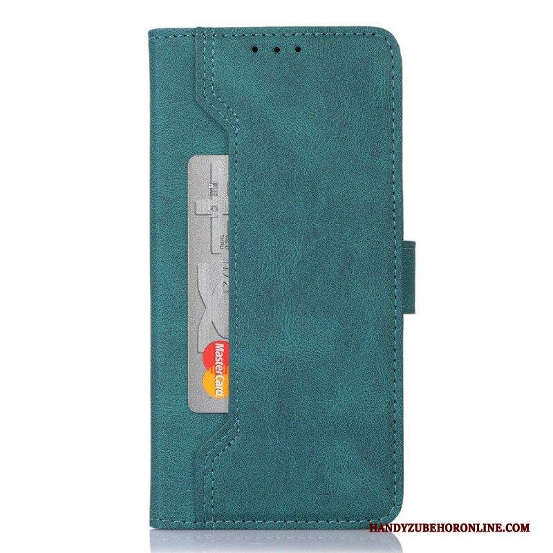 Flip Case Für Xiaomi Redmi Note 11 Pro Plus 5G Kartenhalter Vorne