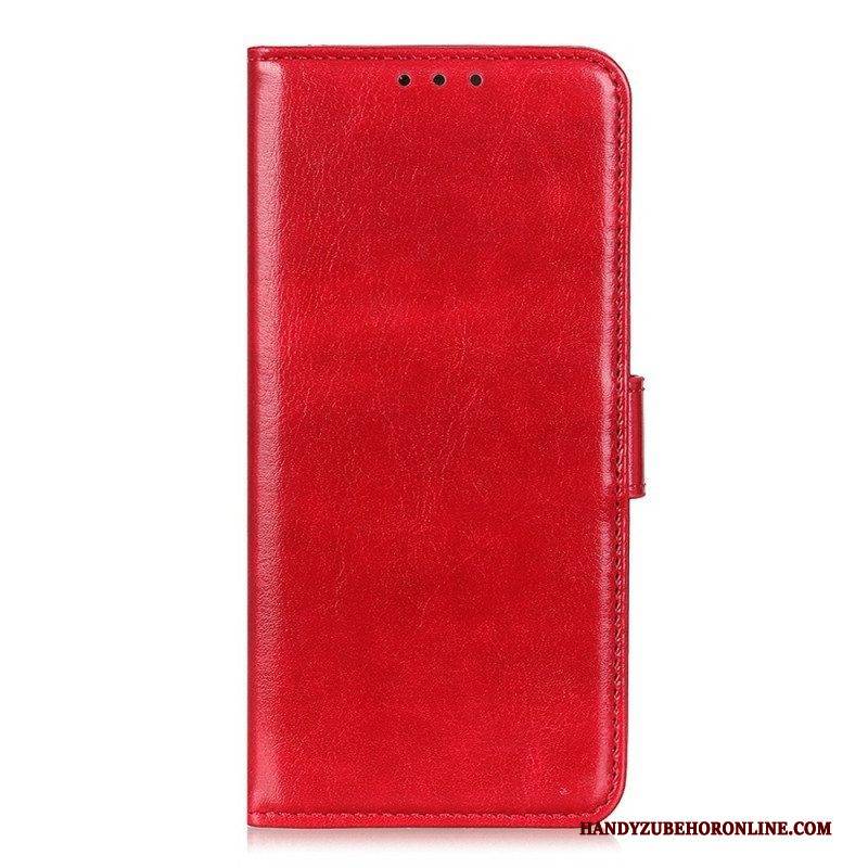 Flip Case Für Xiaomi Redmi Note 12 4G Kunstleder