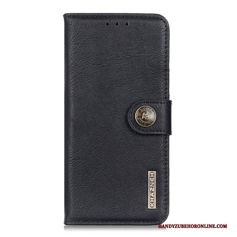 Flip Case Für Xiaomi Redmi Note 12 4G Kunstleder Retro Khazneh