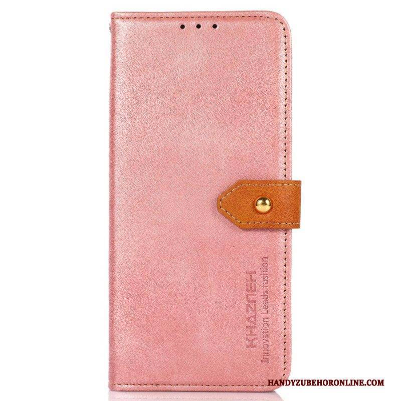 Flip Case Für Xiaomi Redmi Note 12 4G Mit Khazneh-riemen