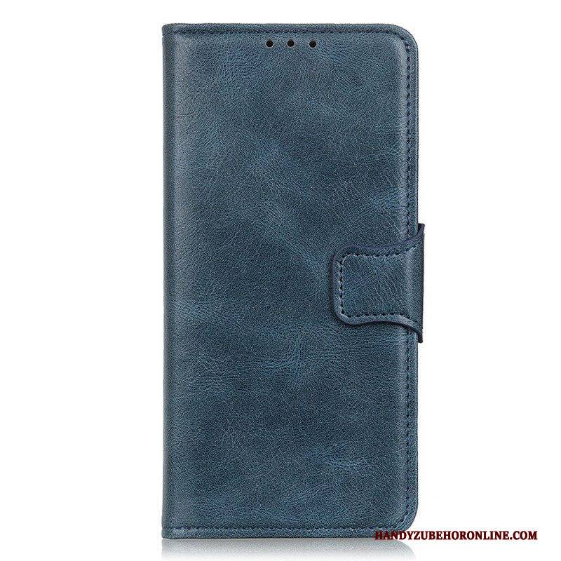 Flip Case Für Xiaomi Redmi Note 12 4G Stil Lederverschluss Umkehrbar