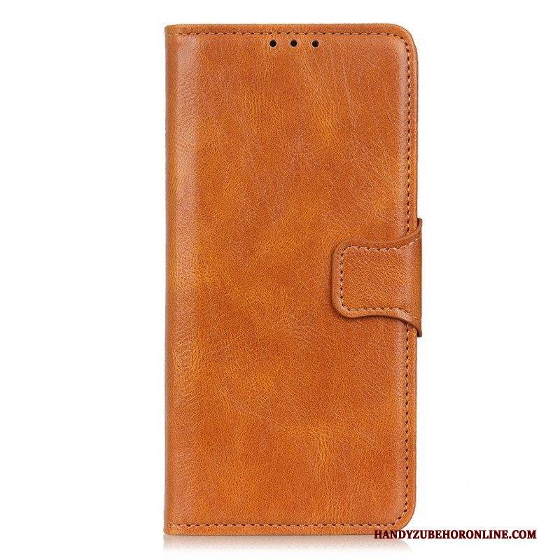 Flip Case Für Xiaomi Redmi Note 12 4G Stil Lederverschluss Umkehrbar