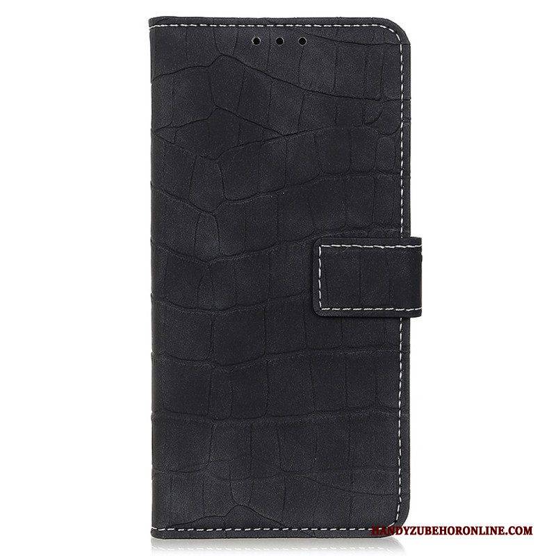 Flip Case Für Xiaomi Redmi Note 12 5G Krokodilkraft