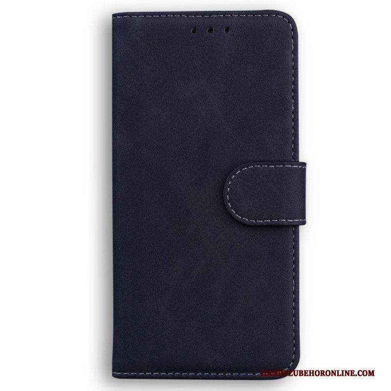 Flip Case Für Xiaomi Redmi Note 12 5G Kunstleder. Einfarbig