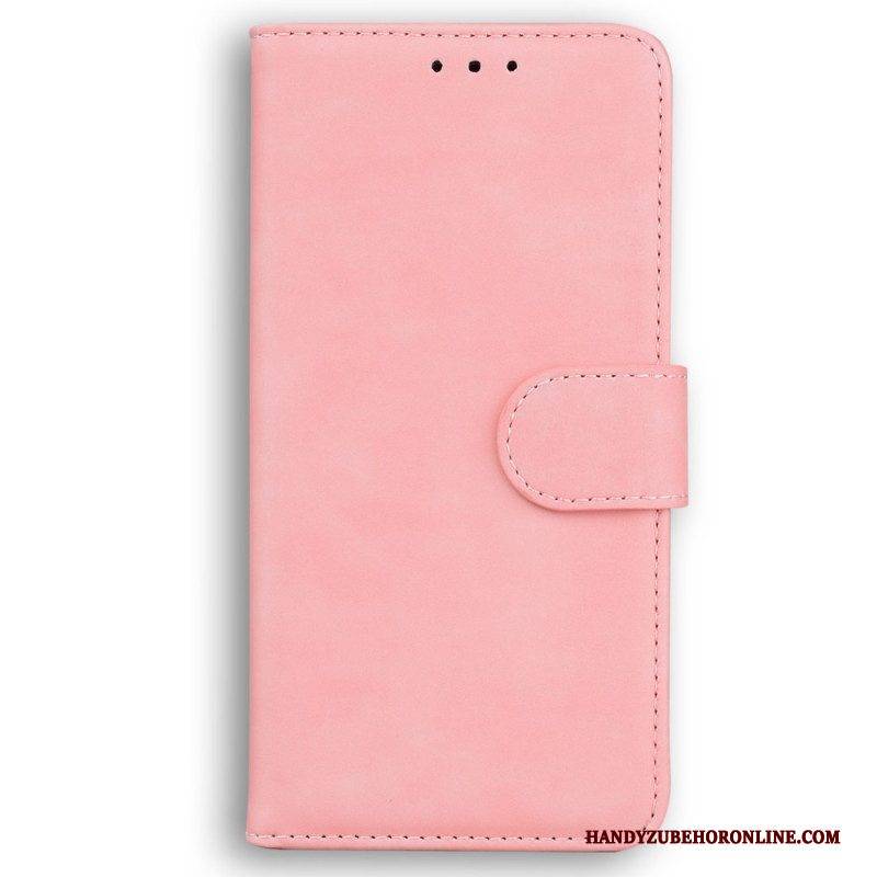 Flip Case Für Xiaomi Redmi Note 12 5G Kunstleder. Einfarbig