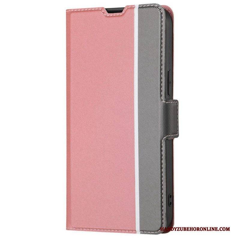 Flip Case Für Xiaomi Redmi Note 12 Pro Feine Bicolor