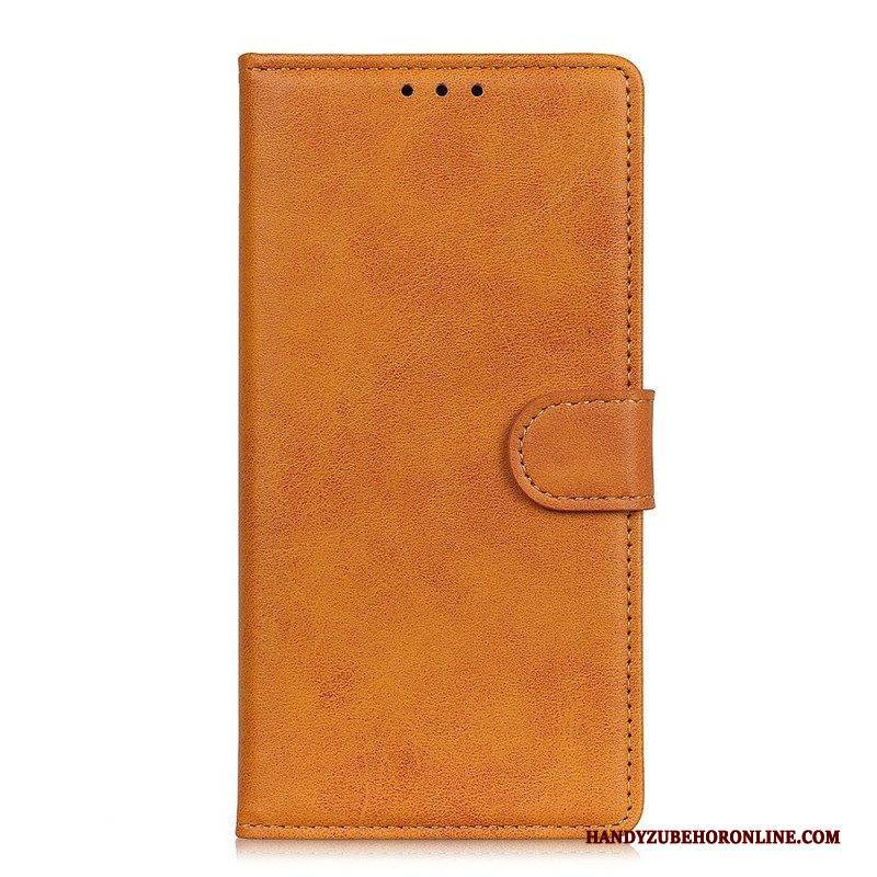 Flip Case Für Xiaomi Redmi Note 12 Pro Mattes Kunstleder