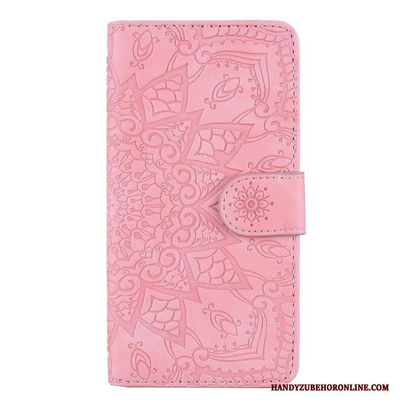 Flip Case Für iPhone 13 Pro Barock-mandala