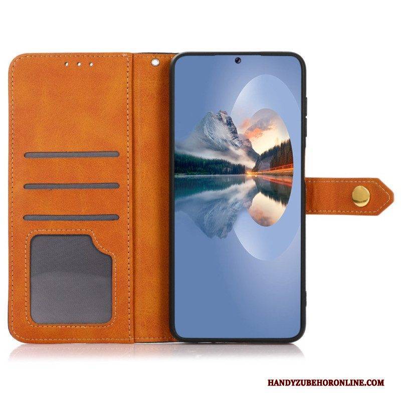 Flip Case Für iPhone 14 Plus Mit Khazneh-riemen