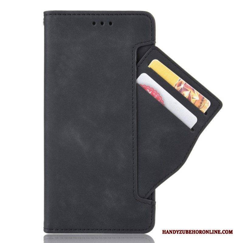 Flip Case Für iPhone 14 Pro Multi-card Premier Class