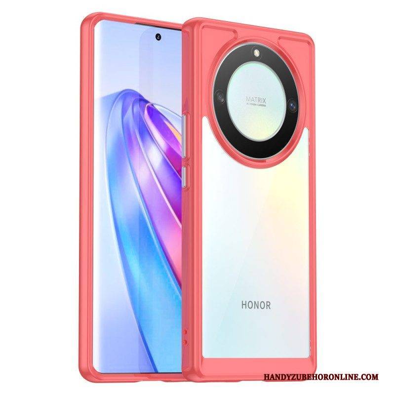 Handyhülle Für Honor Magic 5 Lite Transparenter Hybrid