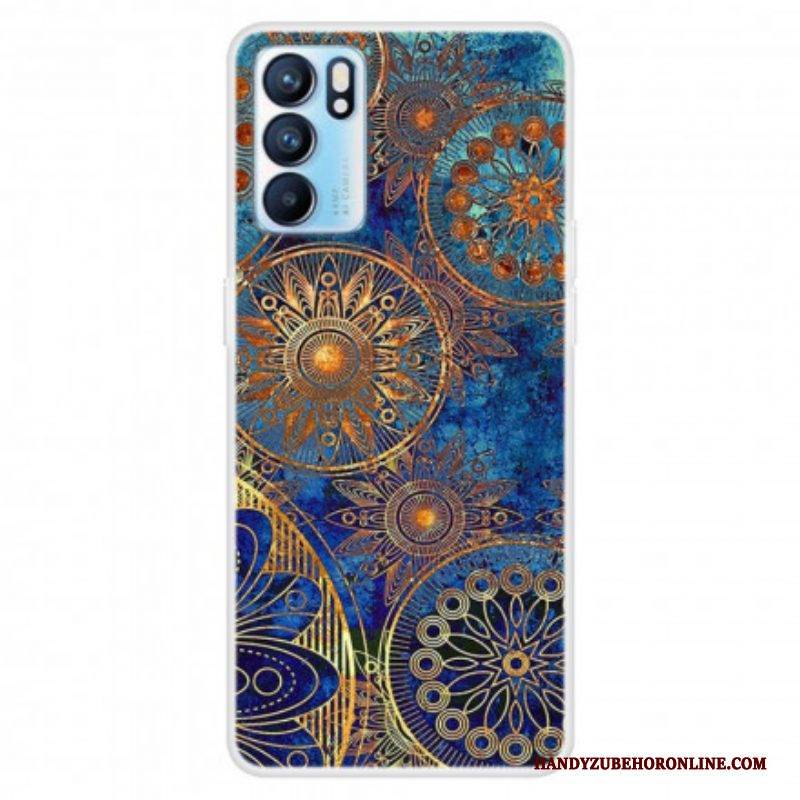 Handyhülle Für Oppo Reno 6 5G Mandala-trend