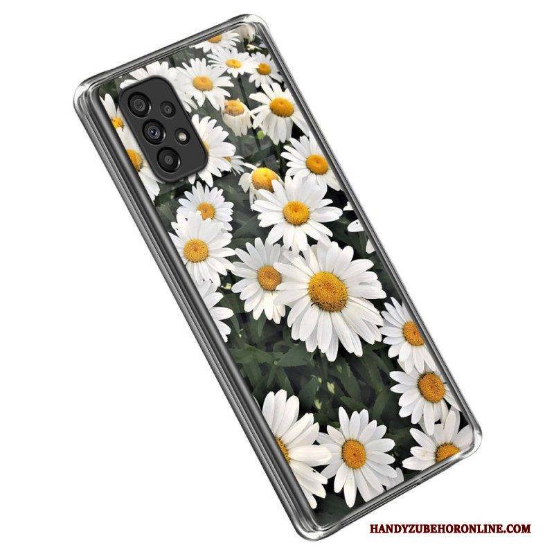 Handyhülle Für Samsung Galaxy A53 5G Blumenvariation