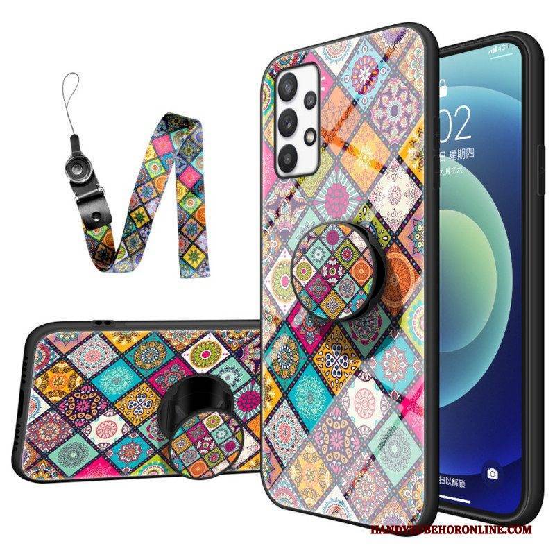 Handyhülle Für Samsung Galaxy A53 5G Patchwork-magnethalter