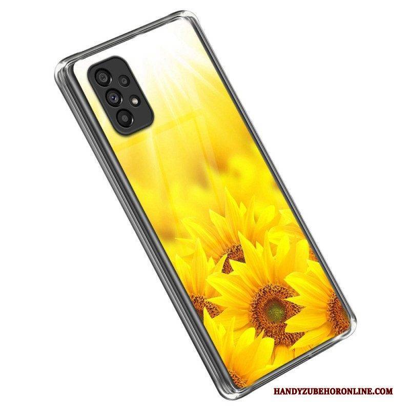 Handyhülle Für Samsung Galaxy A53 5G Sonnenblumen