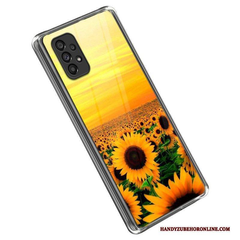 Handyhülle Für Samsung Galaxy A53 5G Sonnenblumen