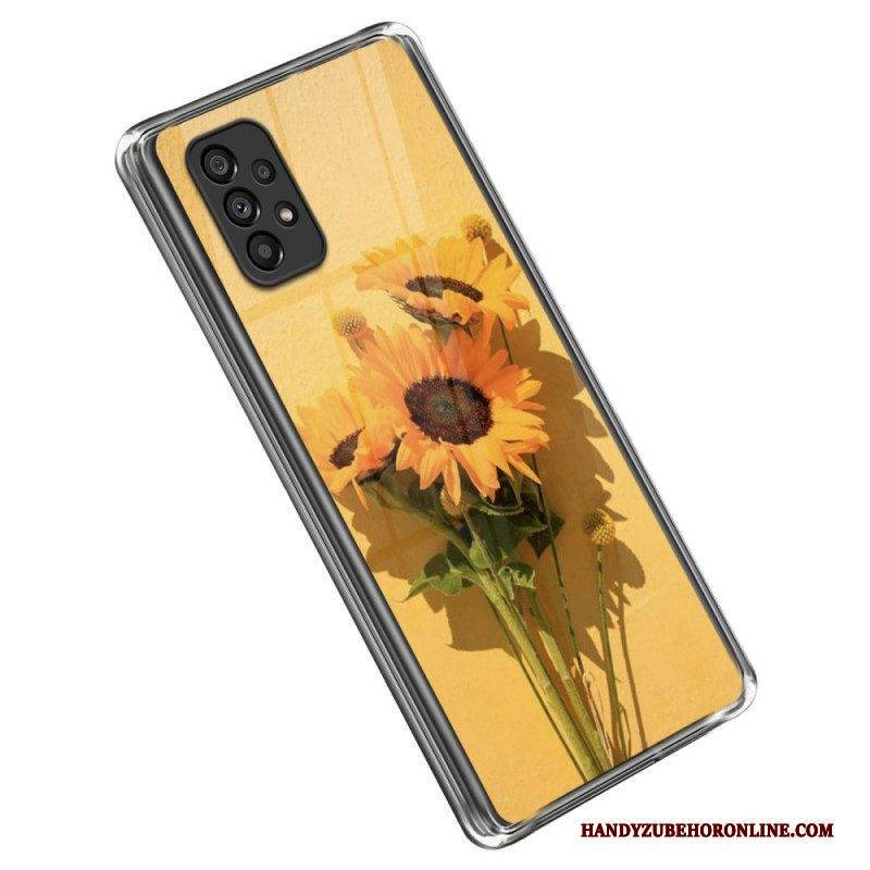 Handyhülle Für Samsung Galaxy A53 5G Sonnenblumen