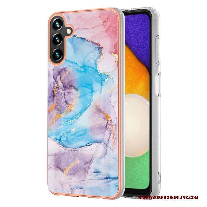 Handyhülle Für Samsung Galaxy A54 5G Aquarell-marmor