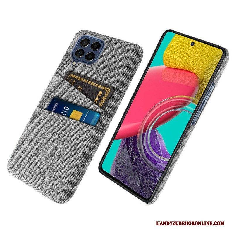 Handyhülle Für Samsung Galaxy M53 5G Kartenhalter Aus Stoff