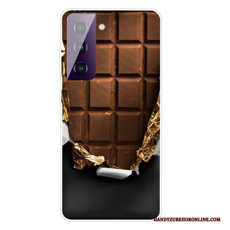 Handyhülle Für Samsung Galaxy S21 FE Flexible Schokolade