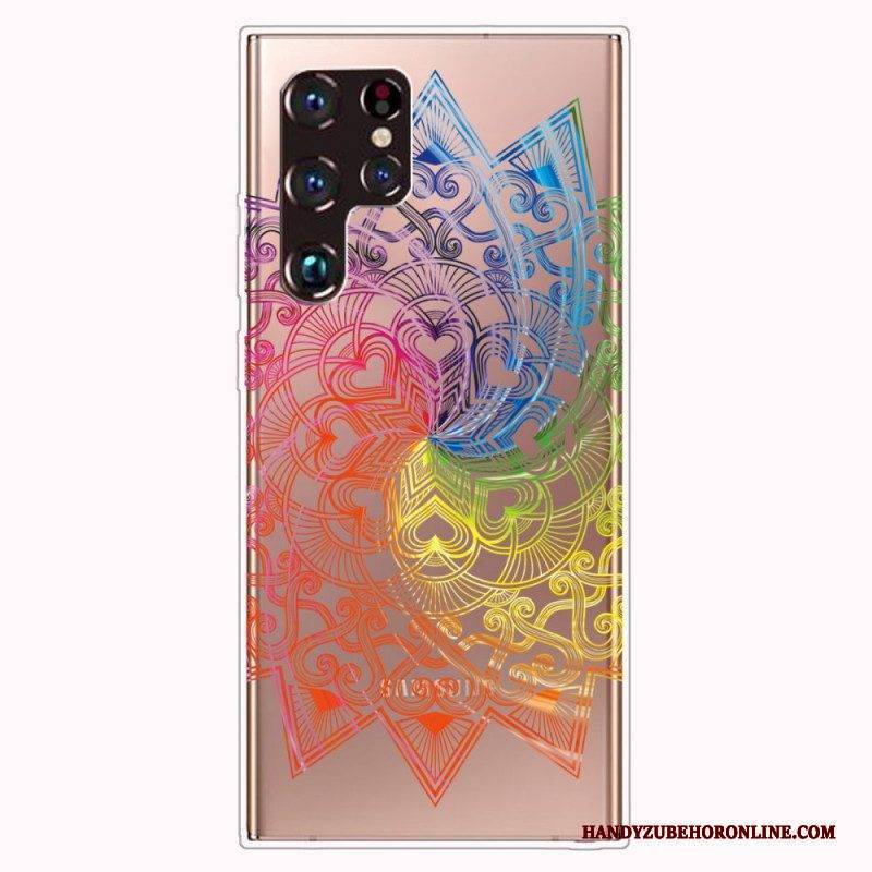 Handyhülle Für Samsung Galaxy S22 Ultra 5G Mandala-design