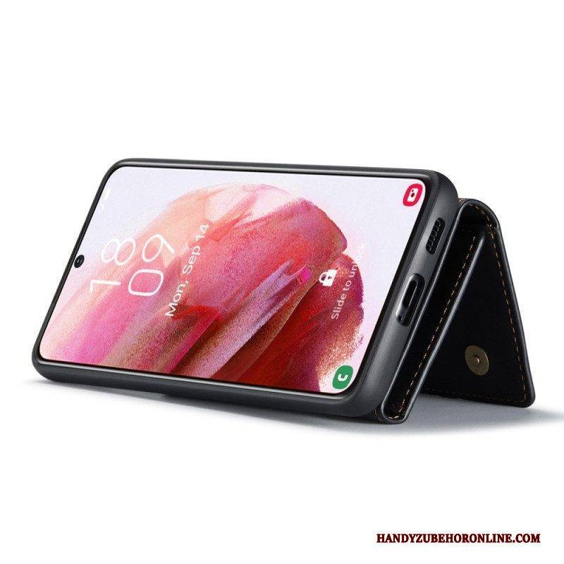 Handyhülle Für Samsung Galaxy S23 5G Dg.ming Abnehmbarer Kartenhalter