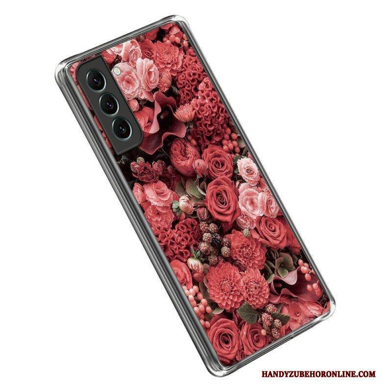 Handyhülle Für Samsung Galaxy S23 Plus 5G Blumenvariation