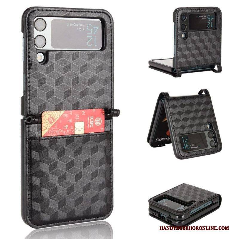 Handyhülle Für Samsung Galaxy Z Flip 4 Flip Case 3d-würfel