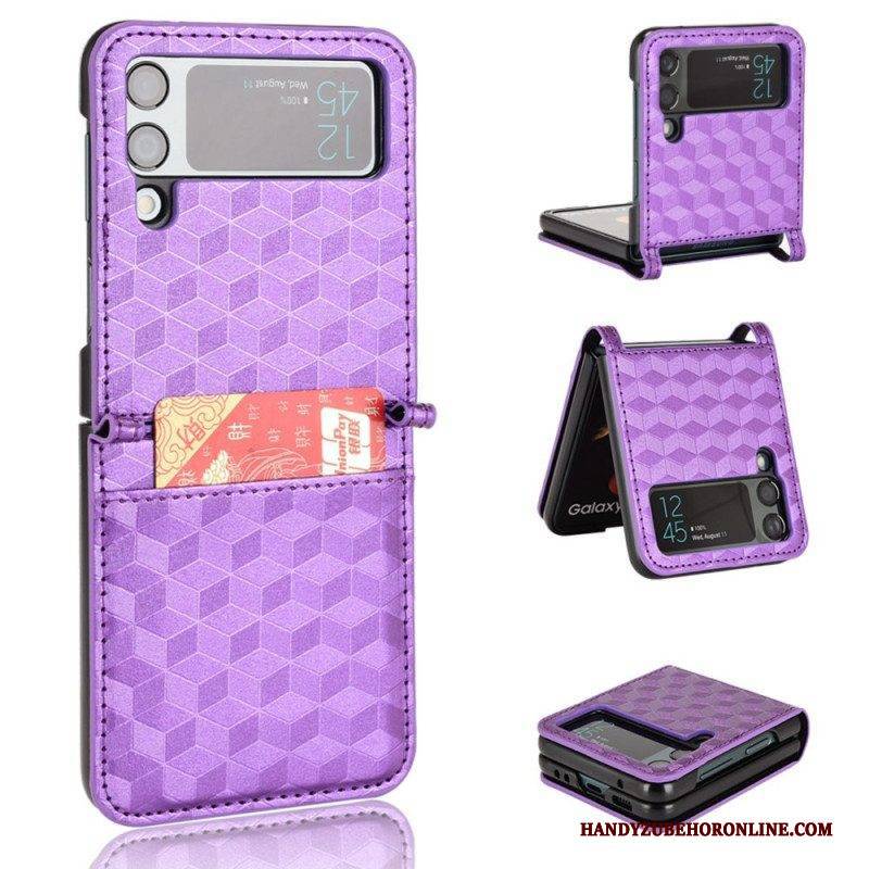 Handyhülle Für Samsung Galaxy Z Flip 4 Flip Case 3d-würfel