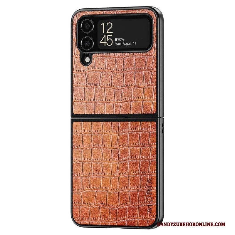 Handyhülle Für Samsung Galaxy Z Flip 4 Flip Case Aioria-krokodil