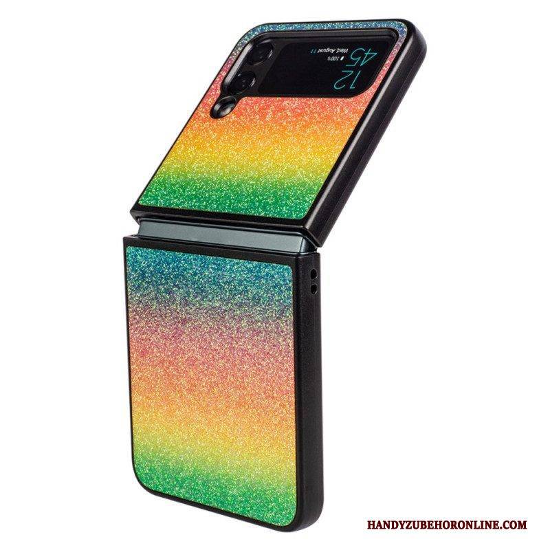 Handyhülle Für Samsung Galaxy Z Flip 4 Flip Case Glitzerverläufe