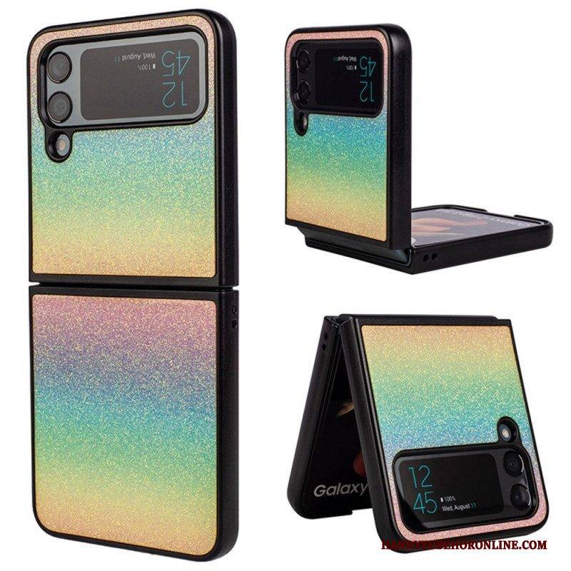 Handyhülle Für Samsung Galaxy Z Flip 4 Flip Case Glitzerverläufe