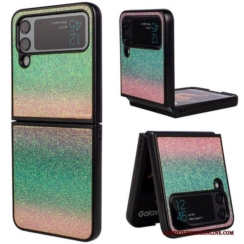 Handyhülle Für Samsung Galaxy Z Flip 4 Flip Case Glitzerverläufe