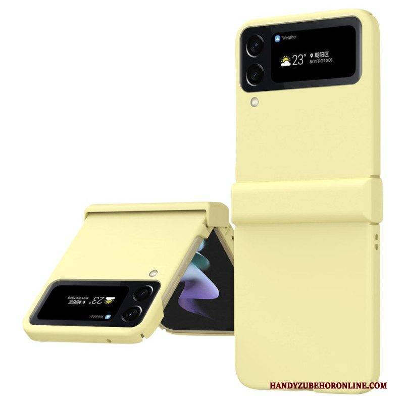 Handyhülle Für Samsung Galaxy Z Flip 4 Flip Case Klassisch Matt